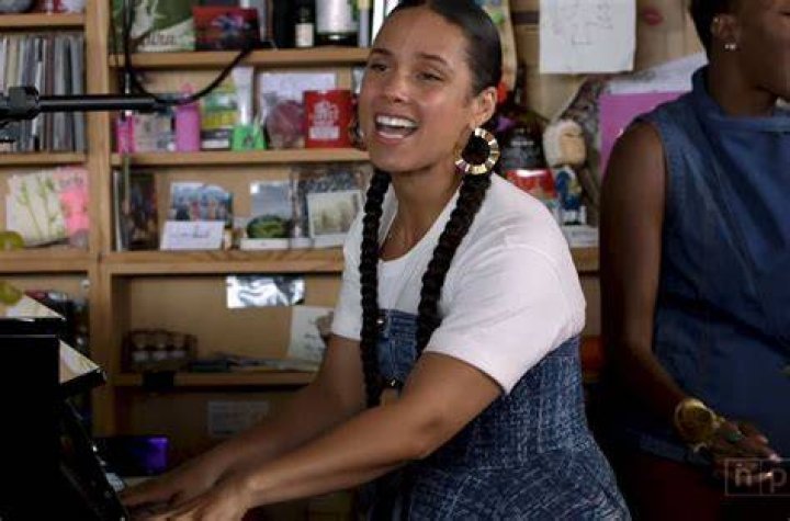 Alicia Keys Performs Tiny Desk Concert