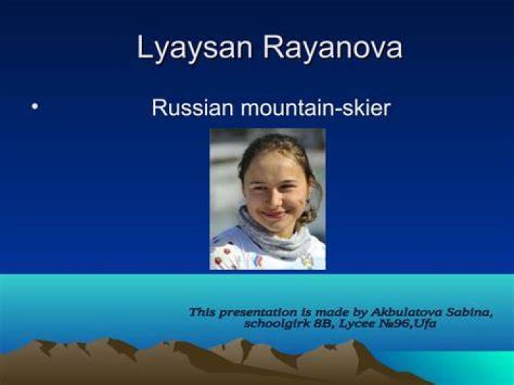 Lyaysan Rayanova