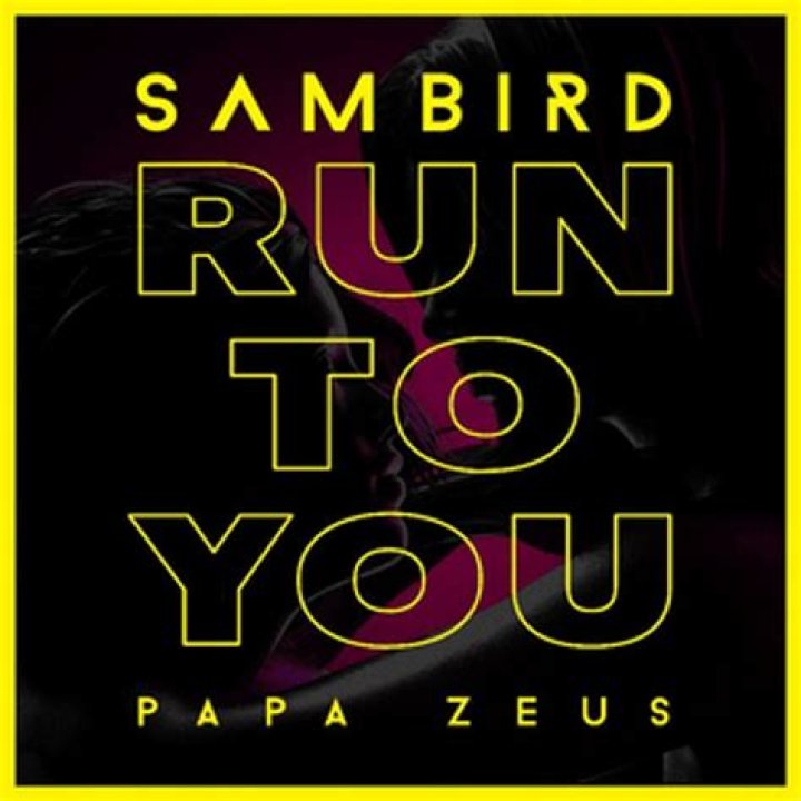 Sam Bird and Papa Zeus "Run To You" official single artwork
